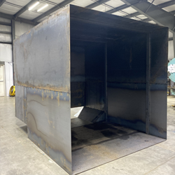 baler compactor in need of refurbishing